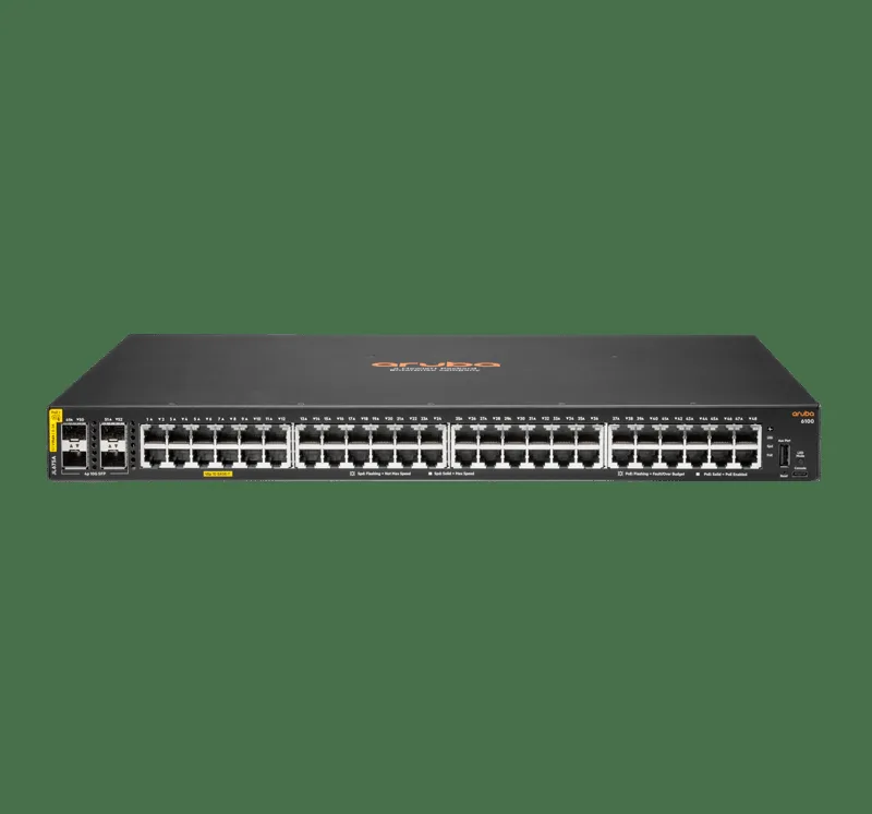 CX6100 48G 4SFP PoE 370W Switch