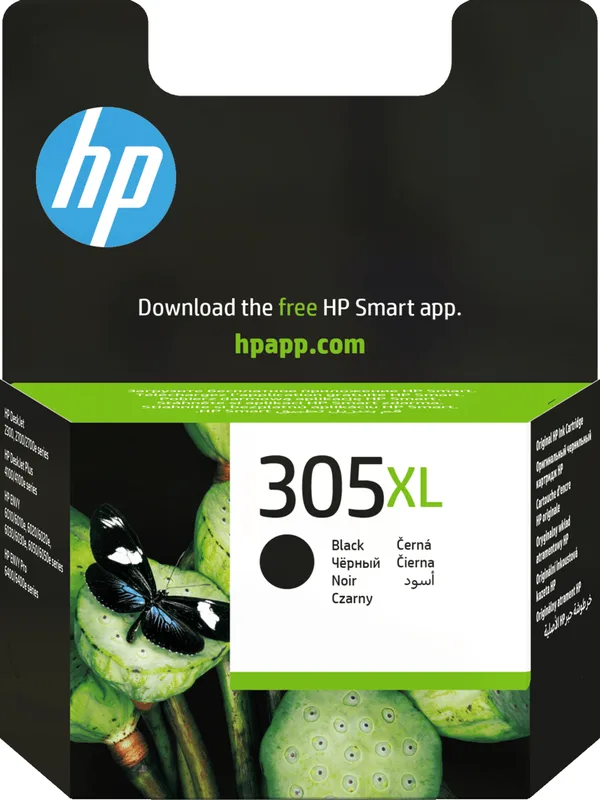 HP 305XL (3YM62AE) original bläckpatron svart med hög kapacitet för HP DeskJet 2700
