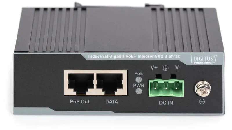 Industriell Gigabit PoE-injektor 60W