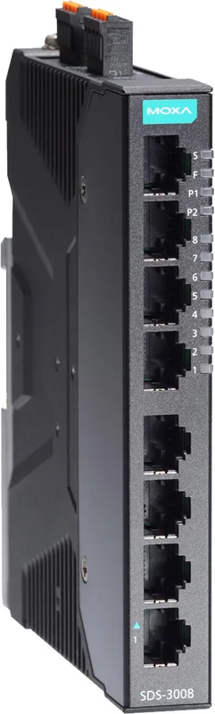 Moxa SDS-3008 Industriell Smart 8-port Switch