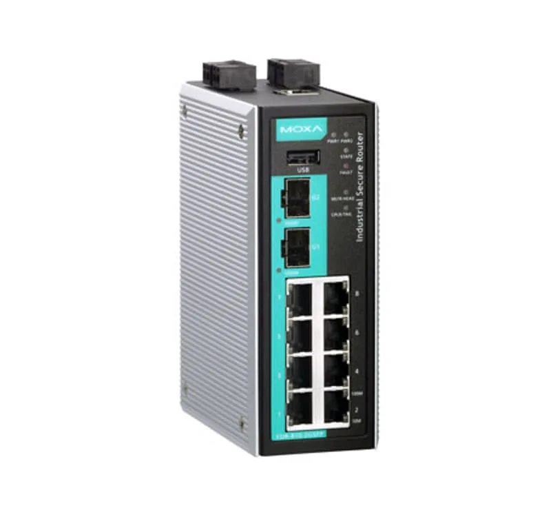 EDR-810-VPN-2GSFP Industriell brandvägg