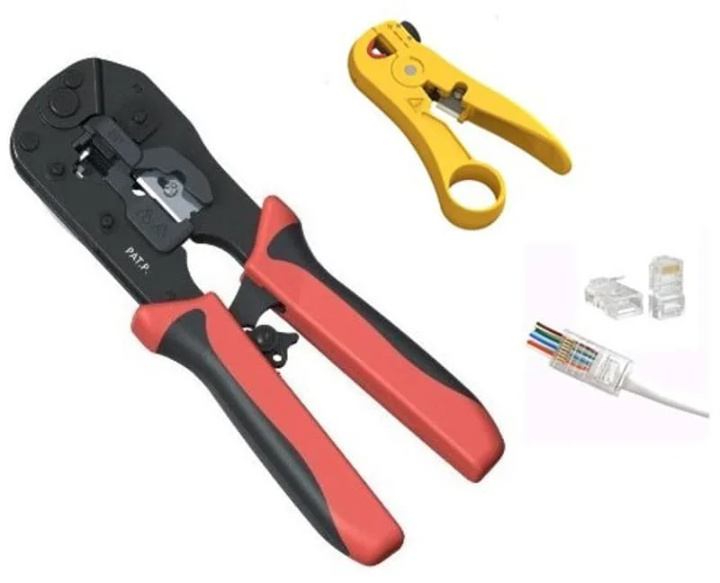 Startkit för RJ45-kontaktering