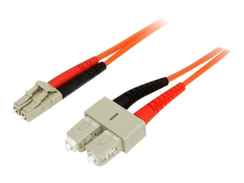 StarTech.com 2 m 50/125 multiläges Duplex-fiberpatchkabel LC
