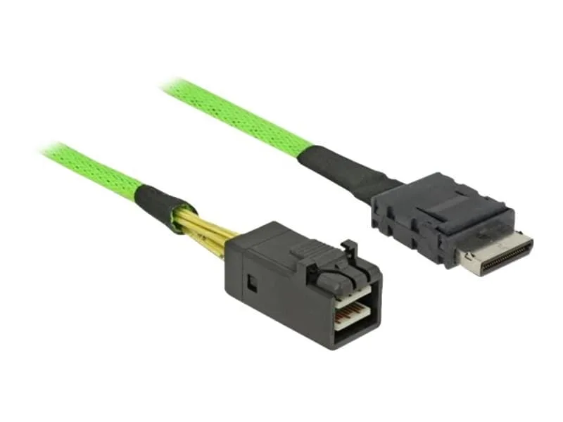 Delock SCSI-kablar 0,5 m Grön