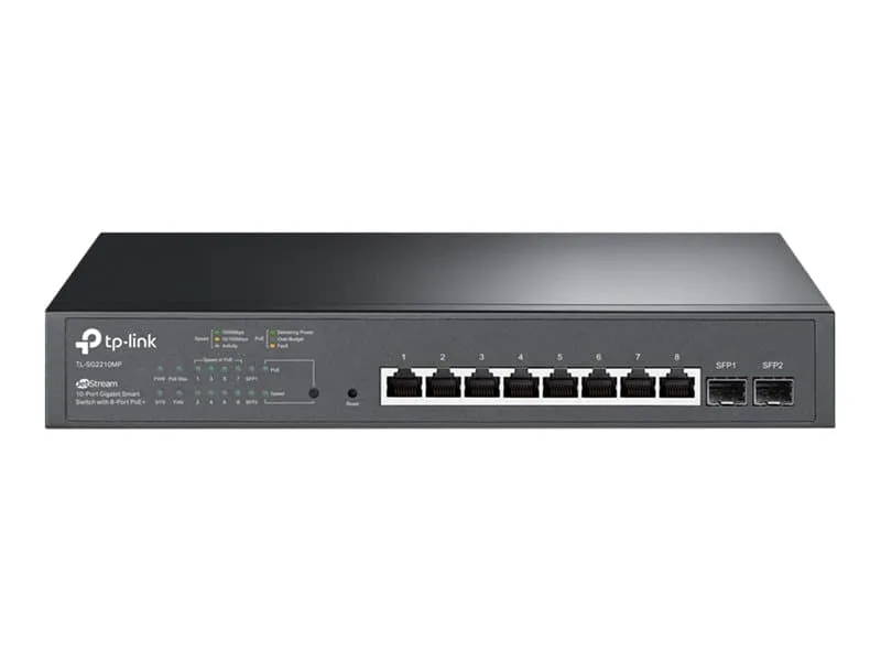 TP-Link TL-SG2210MP JetStream 10-portars Gigabit Smart Switch