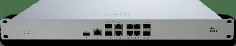 Meraki MX95-HW hårdvarubrandväggar 1U 2 Gbit/s