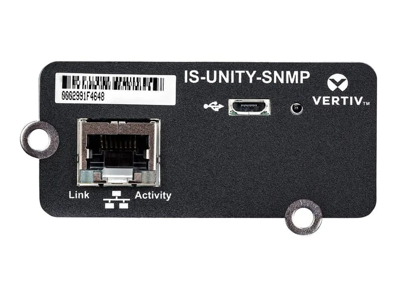 Liebert Intellislot Unity Platform Card