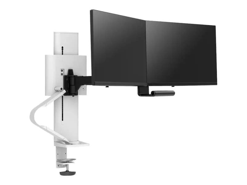 Ergotron Trace monitorfäste för två skärmar, vit
