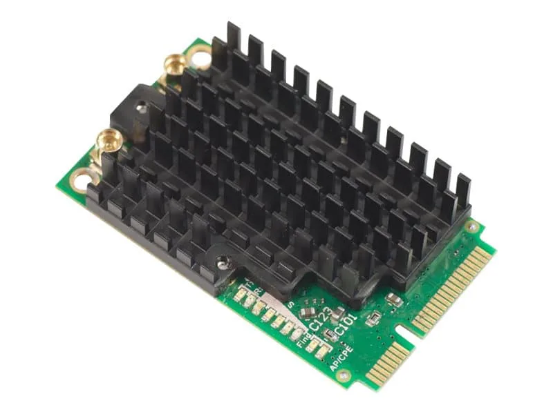 802.11b/g/n high power mini PCIe card with 2 MMCX-connectors