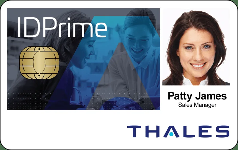 SafeNet IDPrime MD830B Smart Card