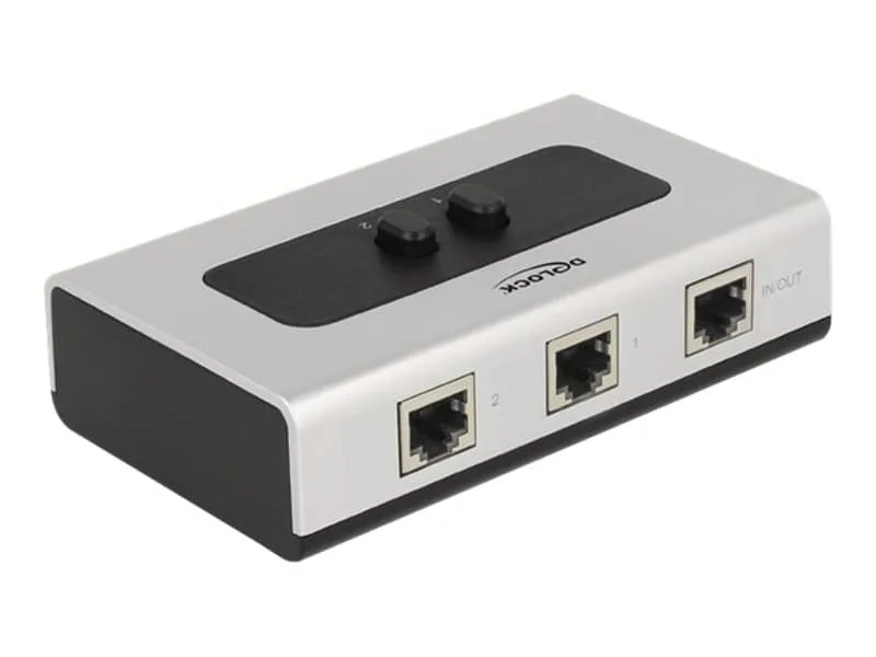 87673 gränssnittshubbar 1000 Mbit/s Svart, Grå