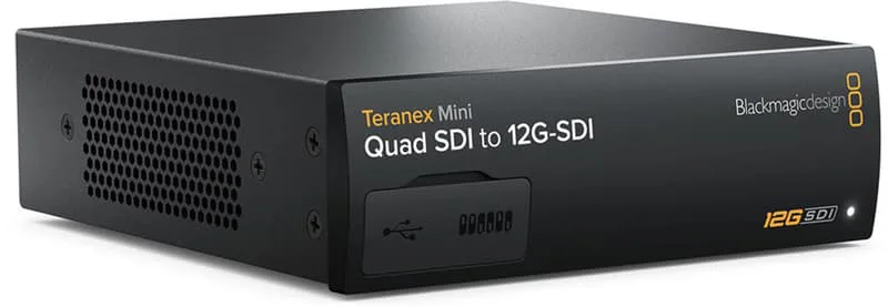 Design Teranex Mini Quad SDI to 12G-SDI Aktiv videokonverterare 3840 x 2160