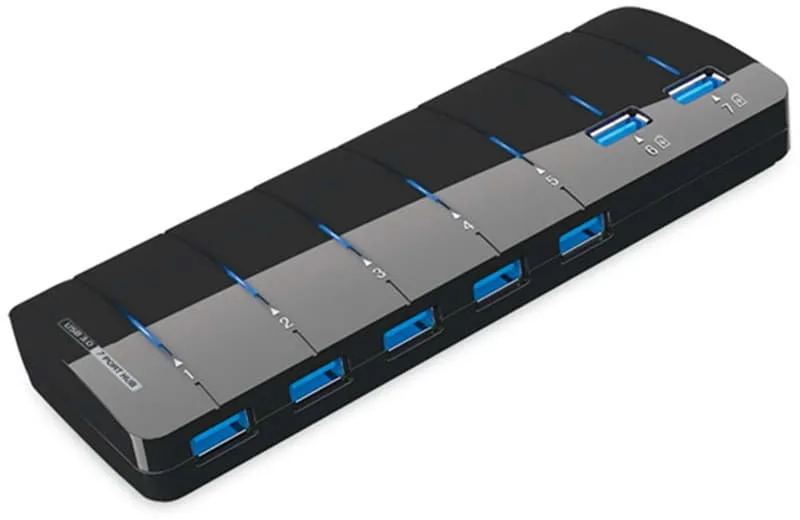 Prokord WS-UH3072D USB-hubb 7 portar