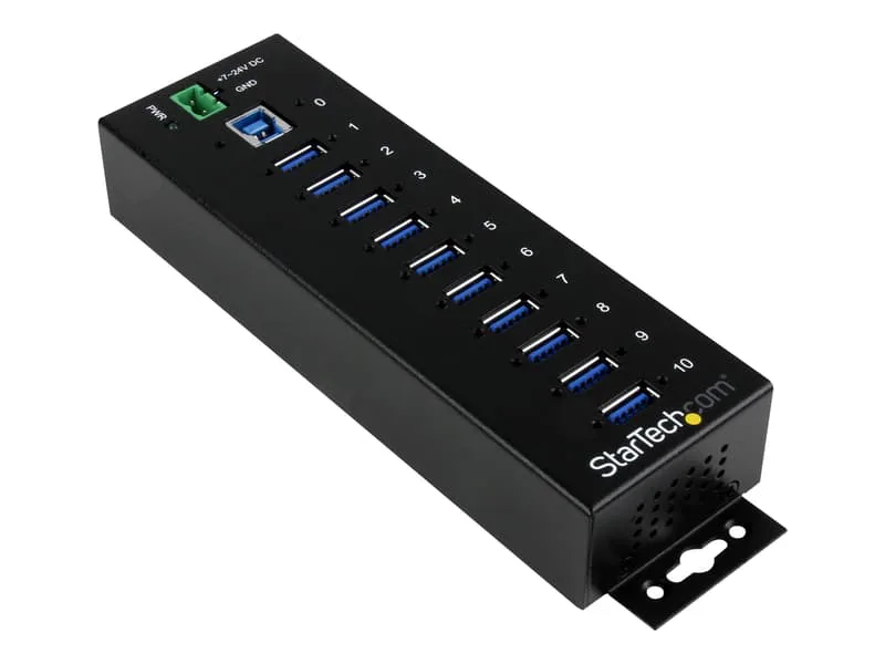 StarTech.com USB 3.0-hubb med 10 portar