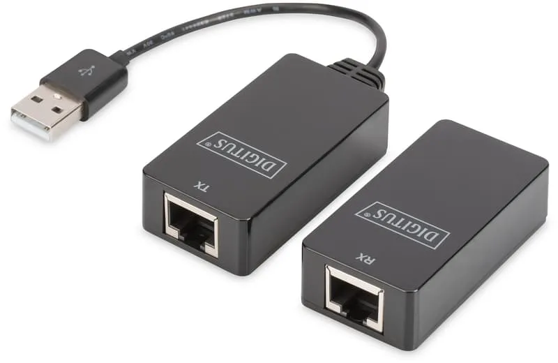 Digitus USB 1.1-förlängare över nätverk