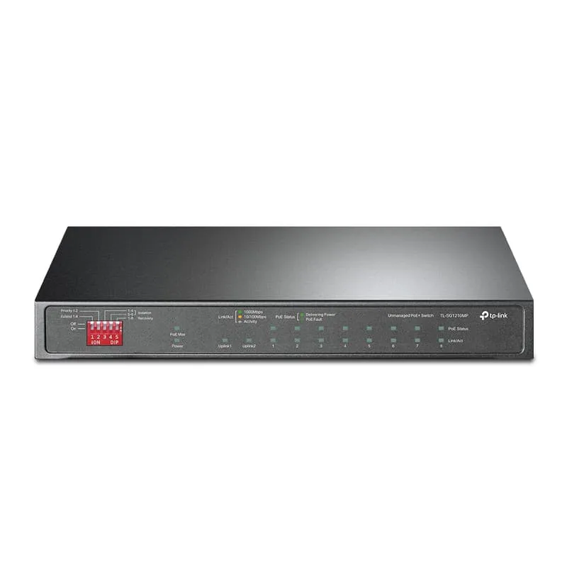 TP-Link 10-portars gigabit-switch för skrivbord med 8st