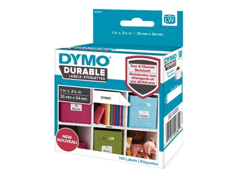 DYMO Durable Hvid Selvklæbende printeretiket