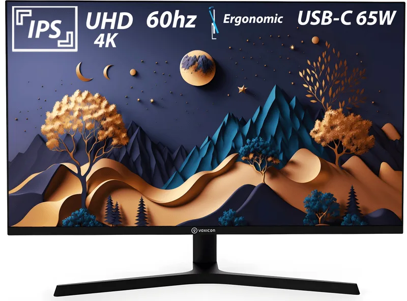 G324KP Ergonomisk Skärm USB-C 65W