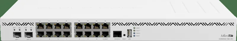 CCR2004-16G-2S+ 18-Port 10 Gigabit Router