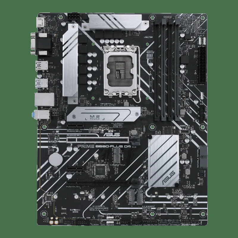 ASUS Prime moderkort B660-PLUS D4 LGA 1700
