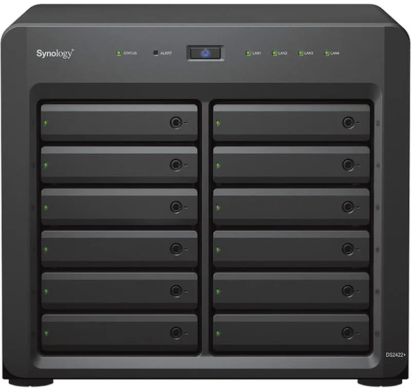 Synology DiskStation DS2422+, 12-bay NAS, M.2, 4xGigaLAN