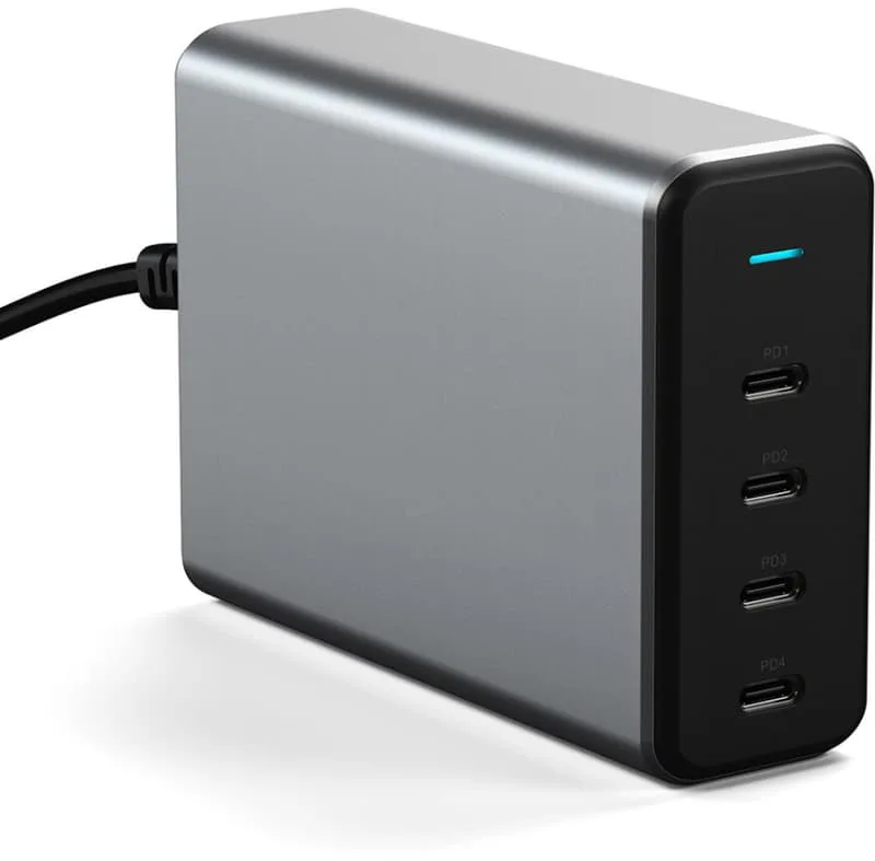 165W USB-C 4-port PD Gan Charger