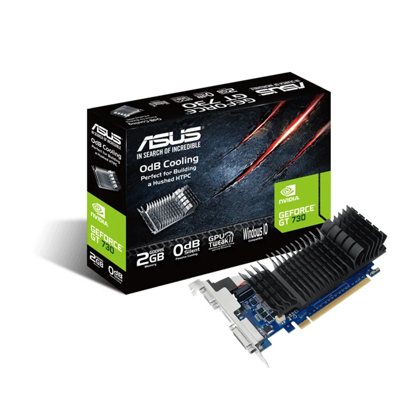 Asus GeForce GT 730 grafikkort 2 GB GDDR5