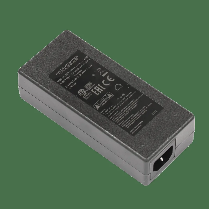 Mikrotik 48V/2A 96W Strömadapter med strömkabel