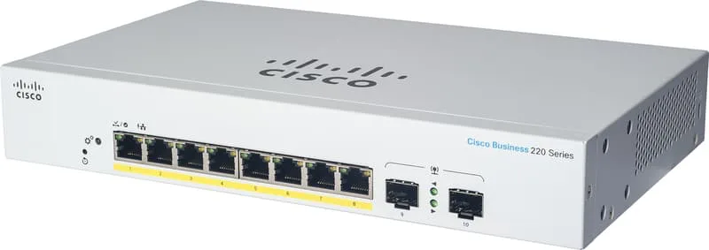 CBS220 8G 2SFP PoE 67W Smart Switch