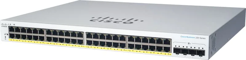 Cisco CBS220 24G 4SFP+ PoE 195W Smart