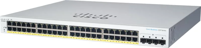 Cisco CBS220 24G 4SFP+ PoE 382W Smart