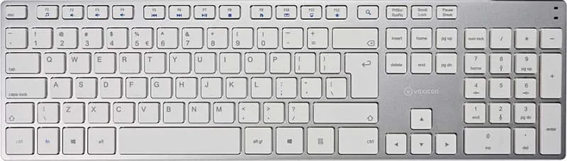 Voxicon Wireless Slim Metal Keyboard 295BWL