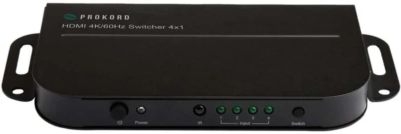 Prokord 4K HDMI 2.0 4X1 Switcher