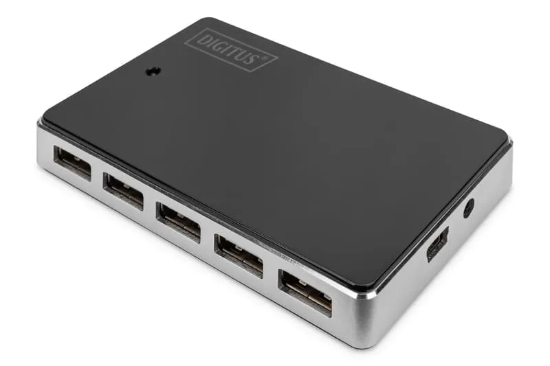 Digitus DA-70229 USB 2.0-hubb, 10 portar