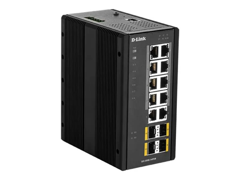 D-Link DIS‑300G‑14PSW hanterad L2 Gigabit Ethernet