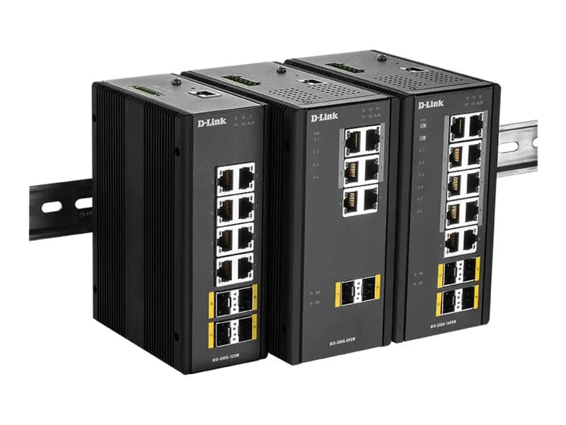 D-Link DIS‑300G‑8PSW hanterad L2 Gigabit Ethernet