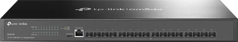TP-Link JetStream 16-portars 10GE SFP+ L2+ hanterad switch