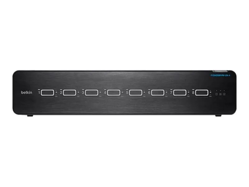 KVM-switchar Rackmontering Svart