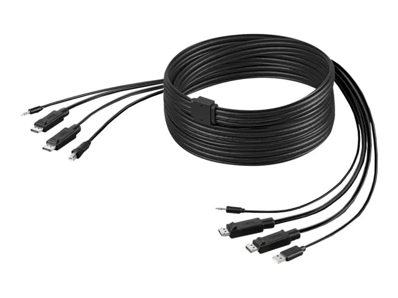 F1D9020B06T KVM-kablar Svart 1,8 m