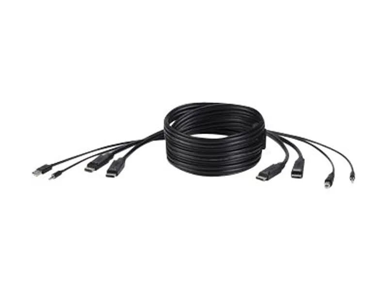 F1D9020B10T KVM-kablar Svart 3 m