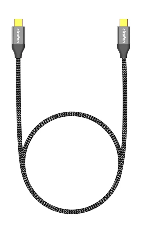 USB 3.1 Type C-C Male-Male 1.2m Black (60W)