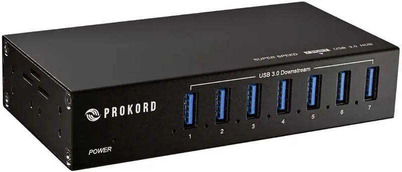 USB 3.0 Hub 7-Port Pro Metal