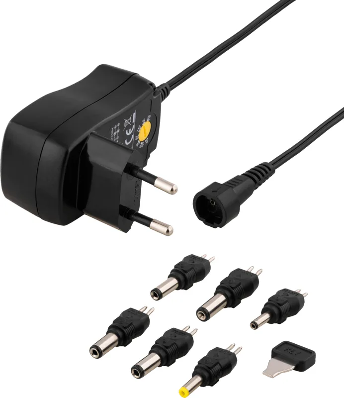 DELTACO PSR-06A nätadapter