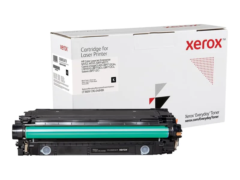 Xerox Everyday Black Toner ers. HP CF360X