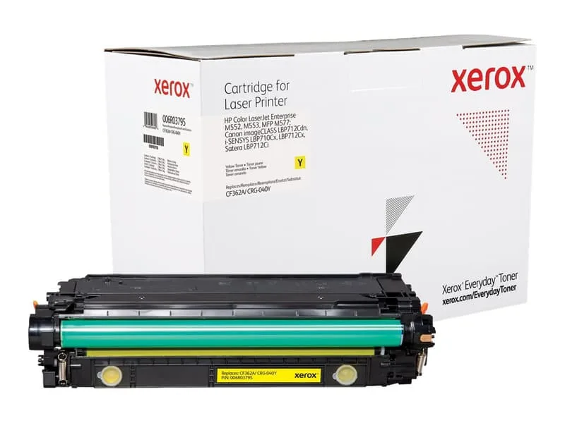 Xerox Everyday Yellow Toner ers. HP CF362A
