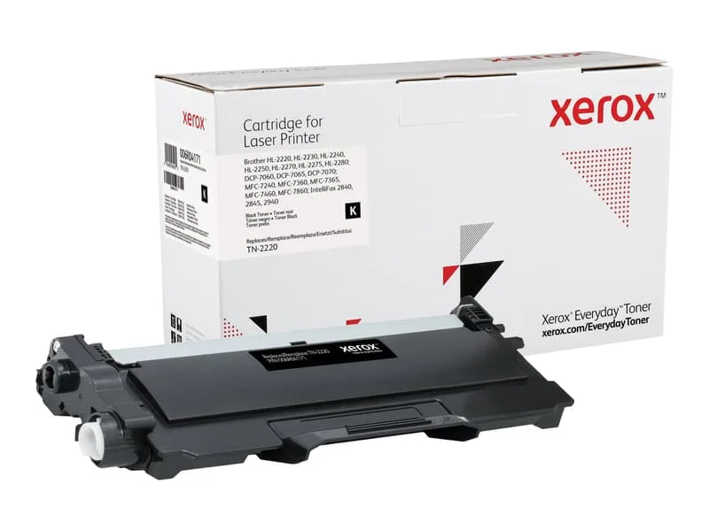 Xerox Everyday Brother Toner Svart TN2220 Standard