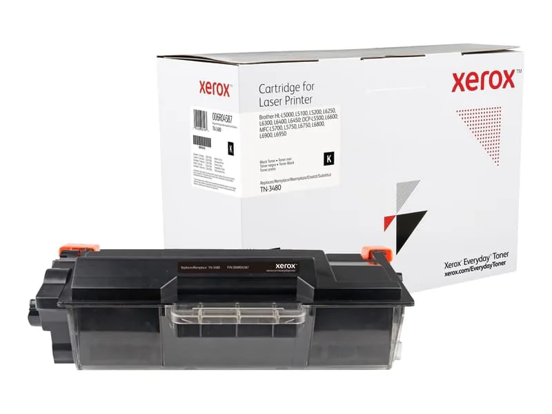 Xerox Everyday Brother Toner Svart TN-3480