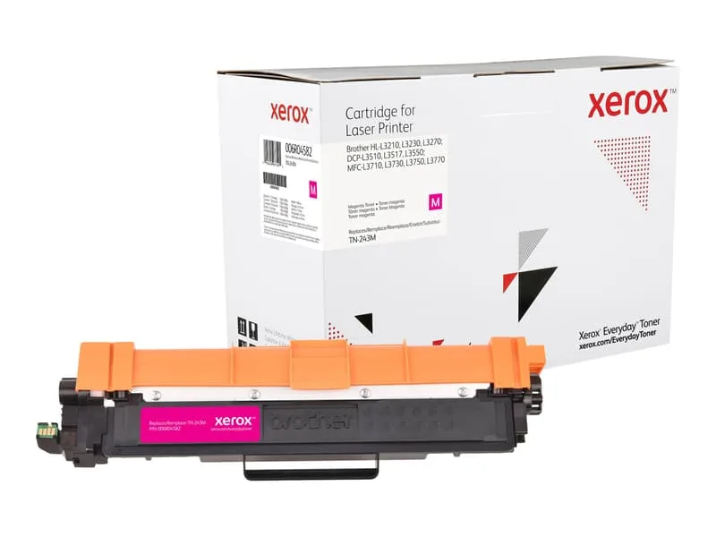Xerox Everyday Magenta Toner ers. Brother TN-243M