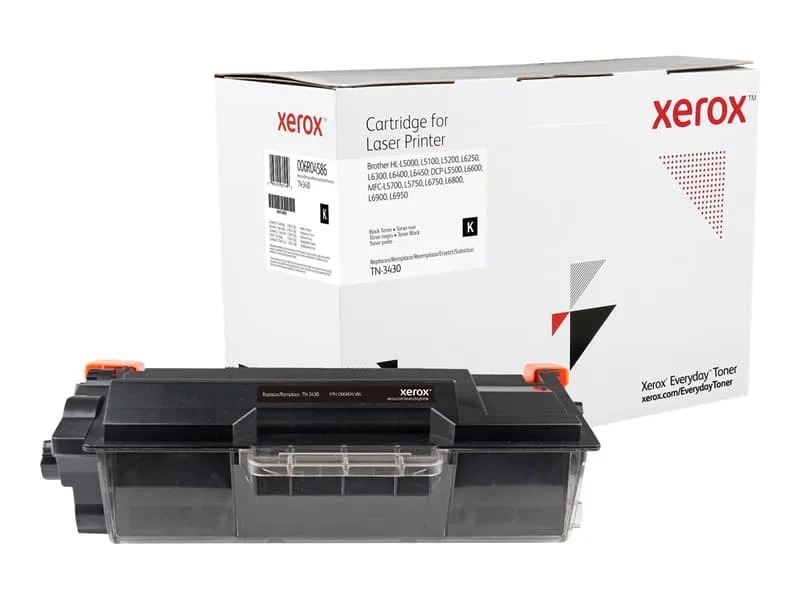 Xerox Everyday Brother Toner Svart TN-3430 Standard