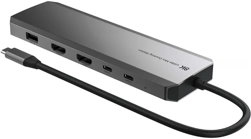 Prokord USB4 Dual Dockningsstation 8K@30HZ
